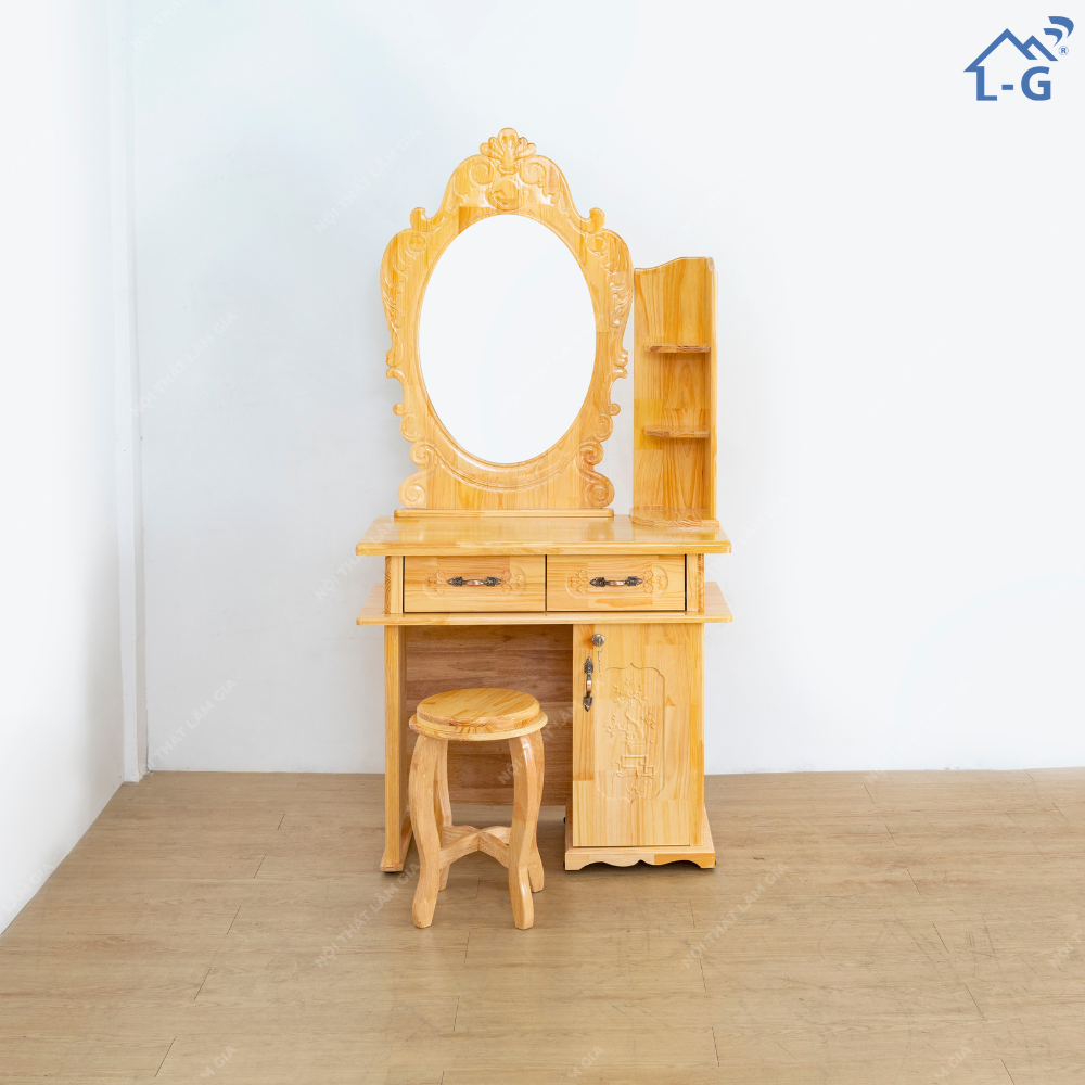 Bàn Trang Điểm Gỗ Thông (BTDGT)