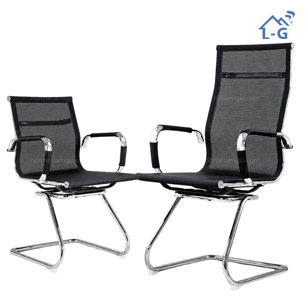 Ghế Chân Quỳ Lưng Lưới Cao- Thấp Lâm Gia (GCQLLCTLG)