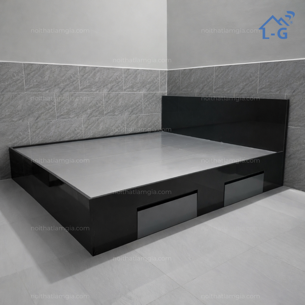 Giường Nhựa Ecoplast Không Đầu Nệm (GNEKDN)