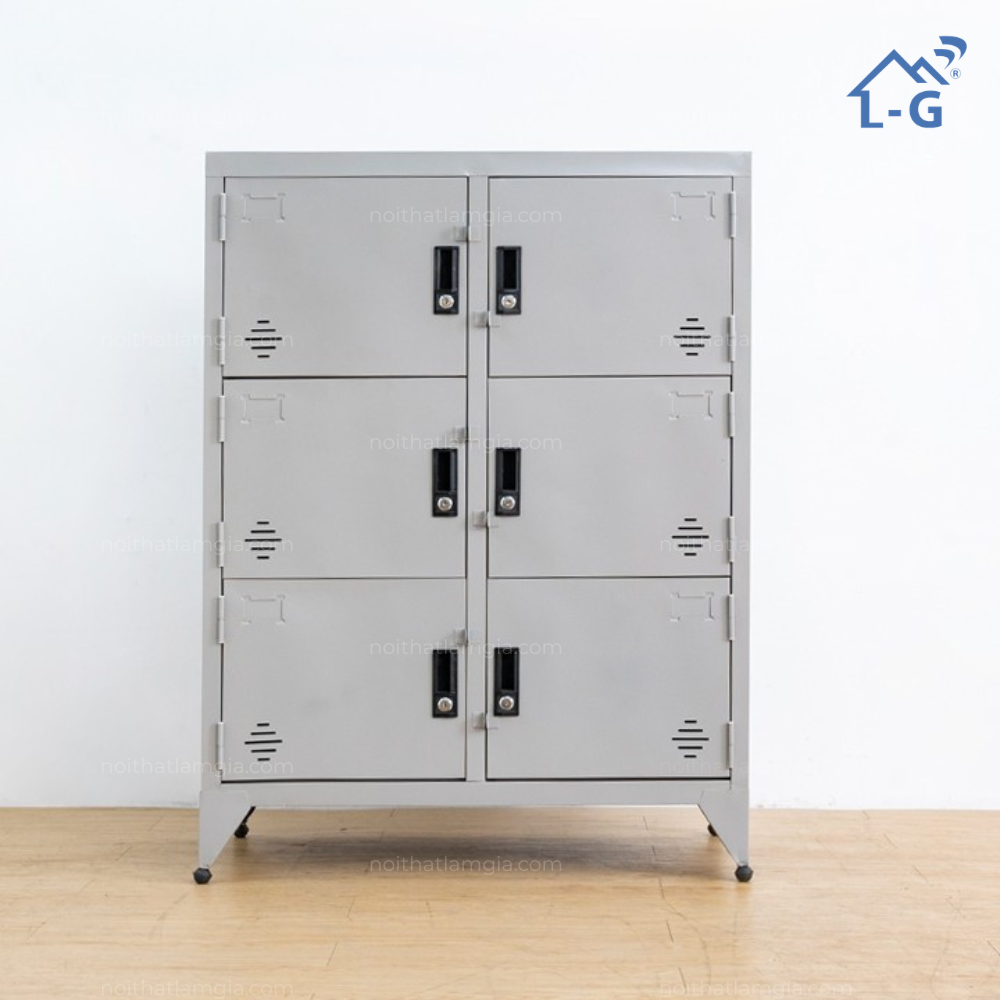 Tủ Hồ Sơ Sắt Tĩnh Điện Mini 6 Cửa - TDM6C