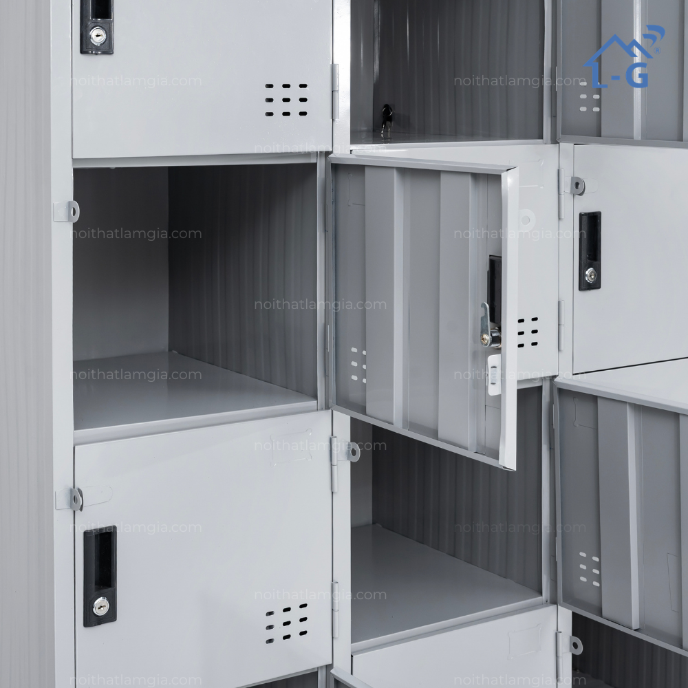 Tủ Hồ Sơ Sắt Tĩnh Điện 15 Cửa - TD15CTD