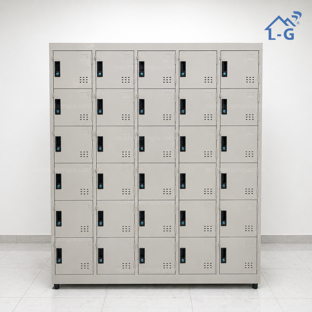 Tủ Locker 30 Cửa Cao Cấp - TLK30C