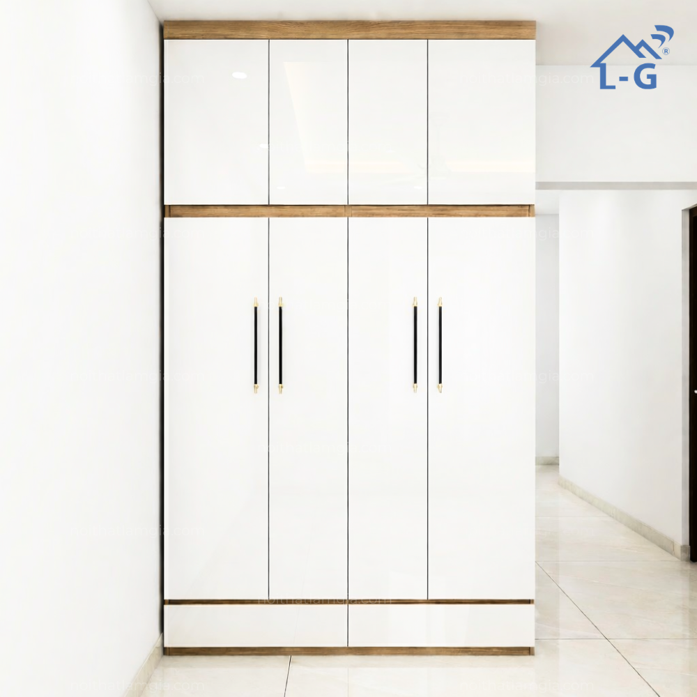 Tủ Quần Áo Nhựa Ecoplast 4 Cánh M45 (TQANE4CM45)