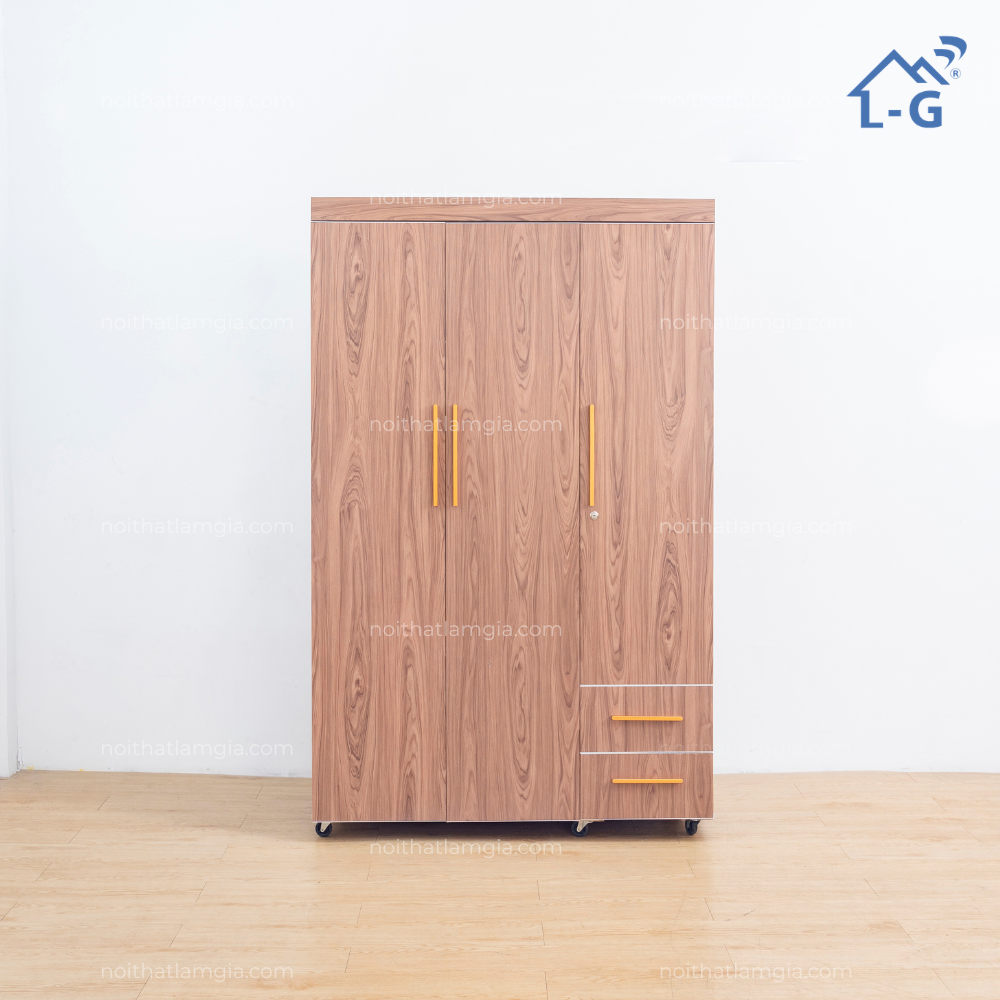 Tủ Quần Áo Nhựa Vinco 3 Cánh (TQANV3C)