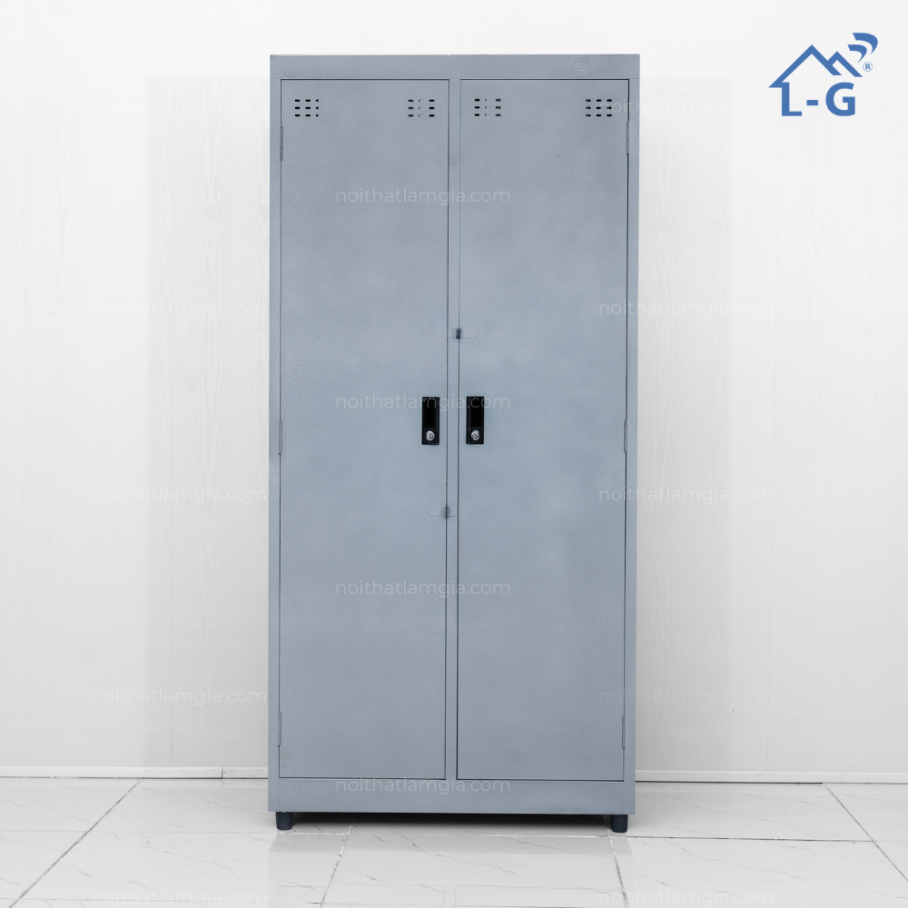 Tủ Sắt Hồ Sơ Sắt Sơn Dầu 2 Cửa Mở (THSSSD2C)