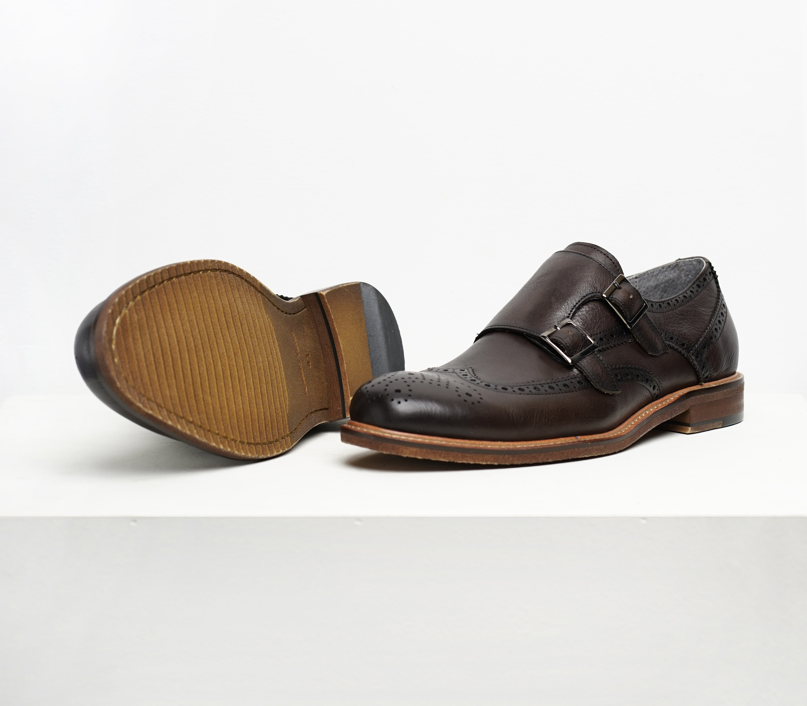 Double Monkstrap Wingtip 015-CN