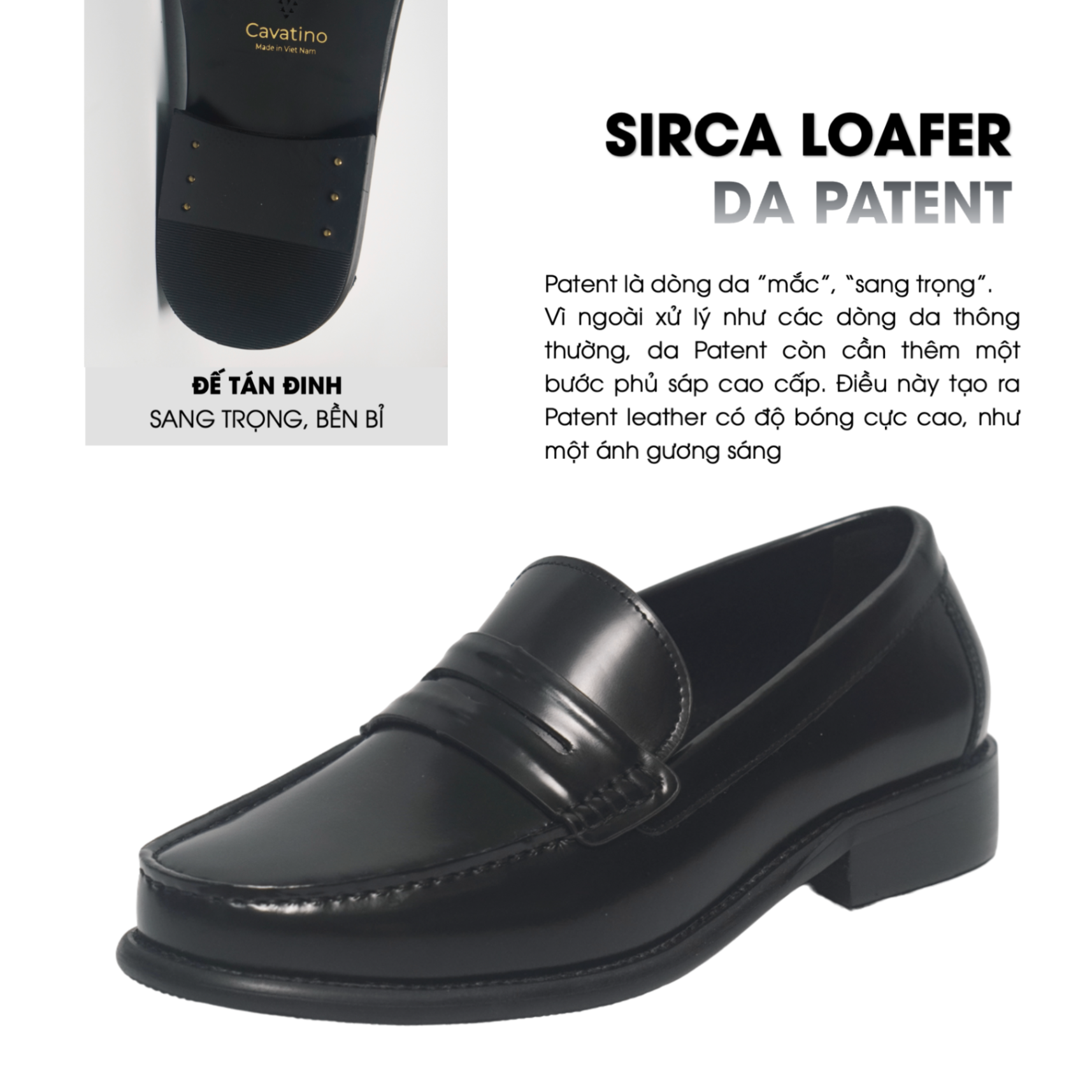 SIRCA LOAFER DA PATENT