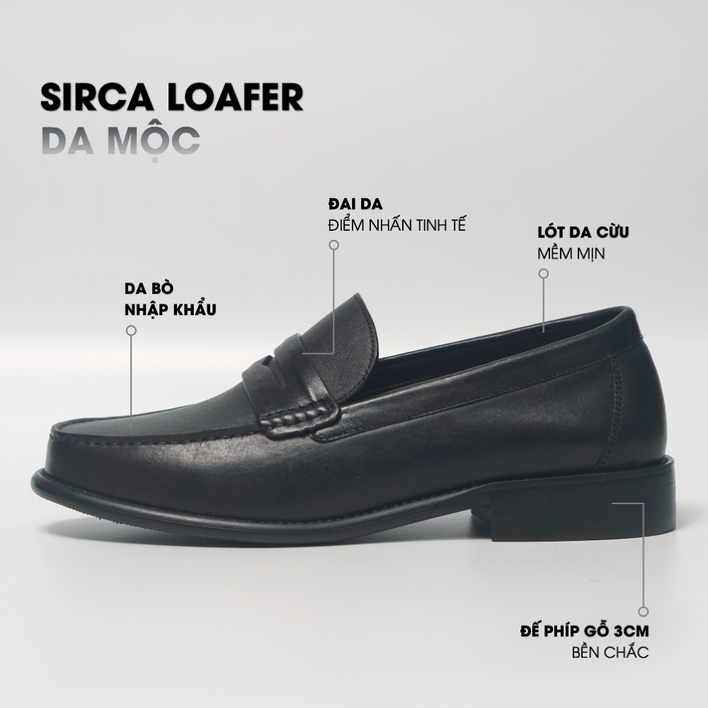 SIRCA LOAFER DA MỘC