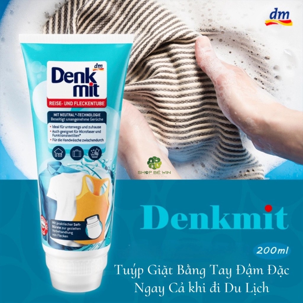 TẨY VẾT BẨN QUẦN ÁO DENKMIT REISE 3in1 (250ml)