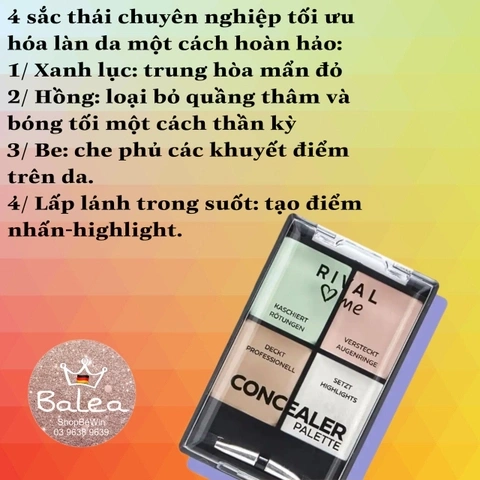 CHE KHUYẾT RIVAL ME 4IN1 HOÀN HẢO