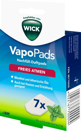 MIẾNG ĐỆM XÔNG TINH DẦU VAPO PADS MENTHOL 7 ST-ĐỨC