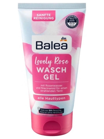 Sữa Rửa Mặt Balea Lovely Rose Waschgel Chiết Xuất Hoa Hồng, 150 ml - ĐỨC