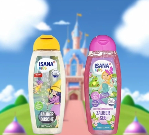 TẮM GỘI ISANA KIDS-ĐỨC 300ML