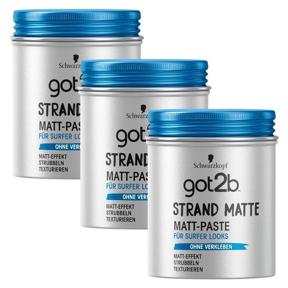 SÁP VUỐT TÓC TẠO KIỂU GOT2B STRAND MATTE MATT-PASTE