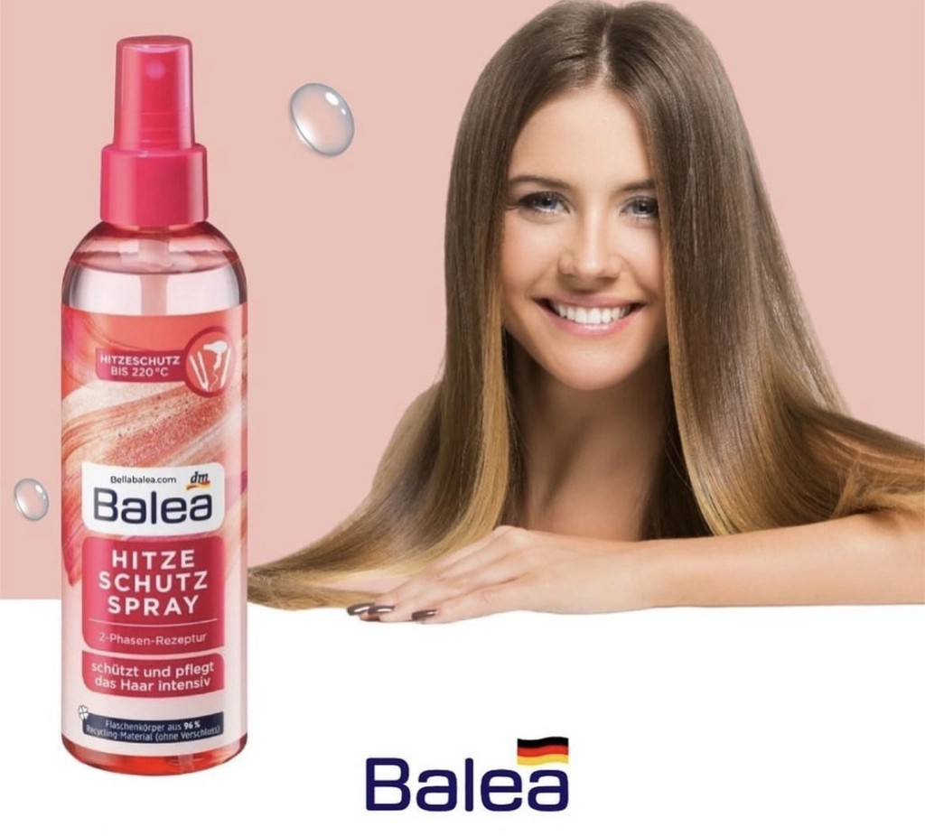 XỊT DƯỠNG TÓC VS CHỐNG NHIỆT Balea HitzeSchutzSpray