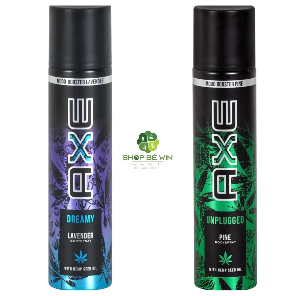 XỊT KHỬ MÙI NAM TÍNH CỰC THƠM AXE-ĐỨC