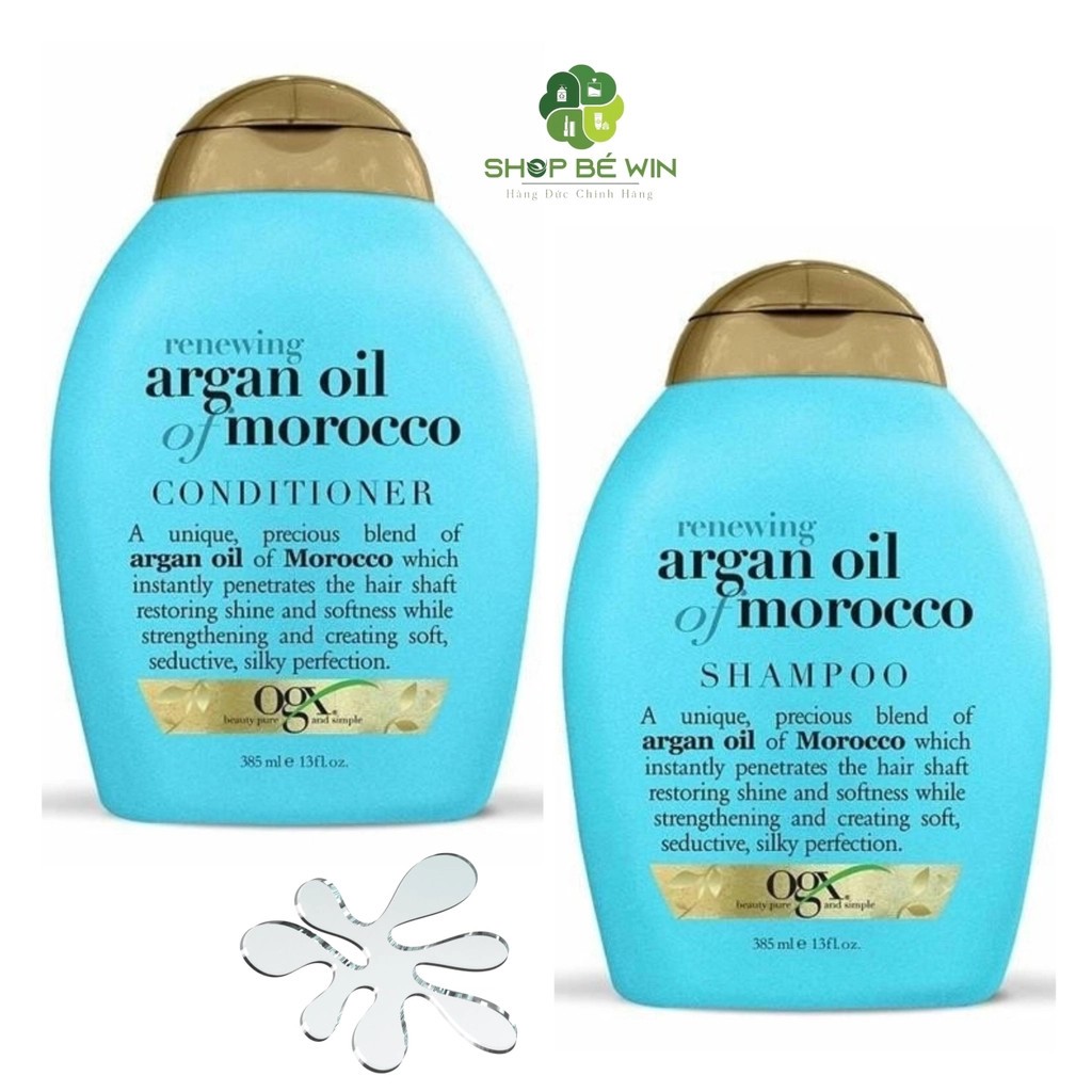 DẦU GỘI & XẢ ARGAN OIL OF MOROCCO-ĐỨC-385ML