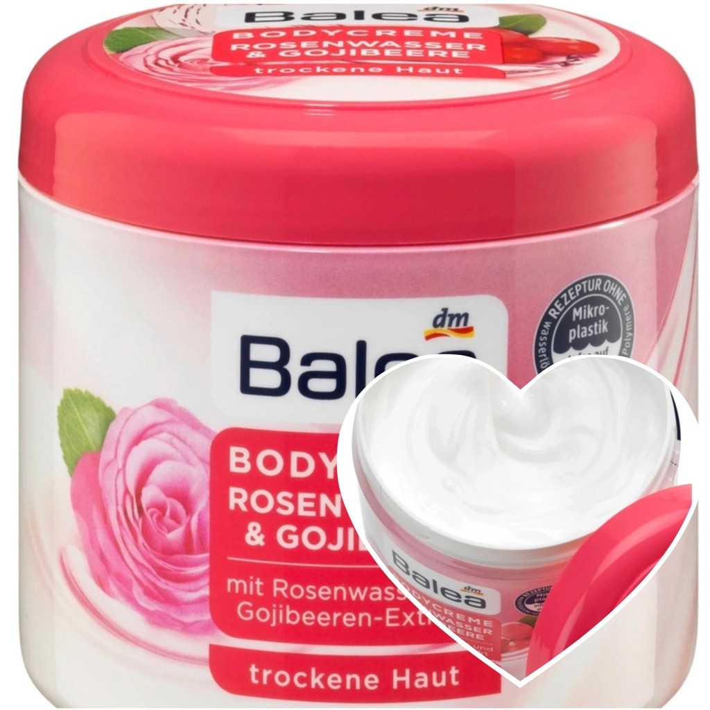 KEM DƯỠNG THỂ BALEA BODYCREAM HOA HỒNG