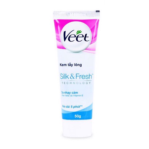 TẨY LÔNG VEET SILK CHO DA NHẠY CẢM 50G