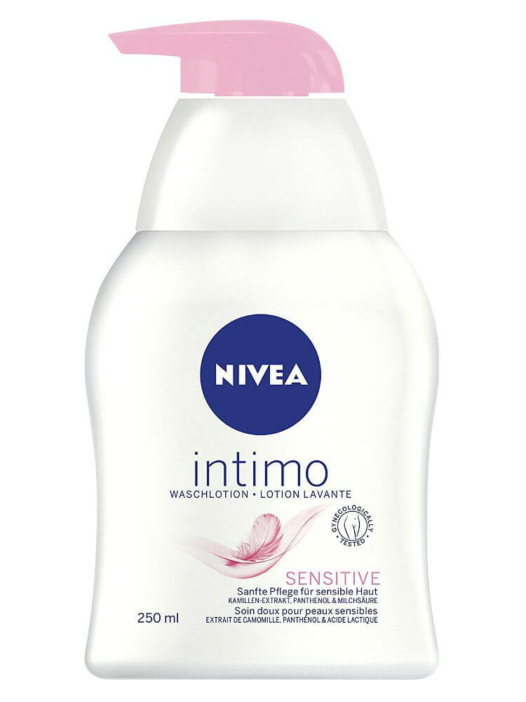 Dung Dịch Vệ Sinh Phụ Nữ Nivea Intimo Waschlotion Sensitive, 250 ml- Đức