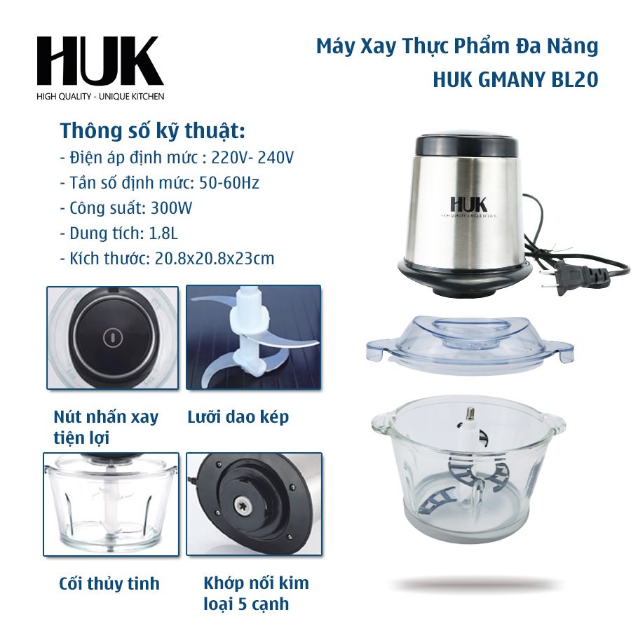 Máy Xay Thịt HUK Gmany BL20