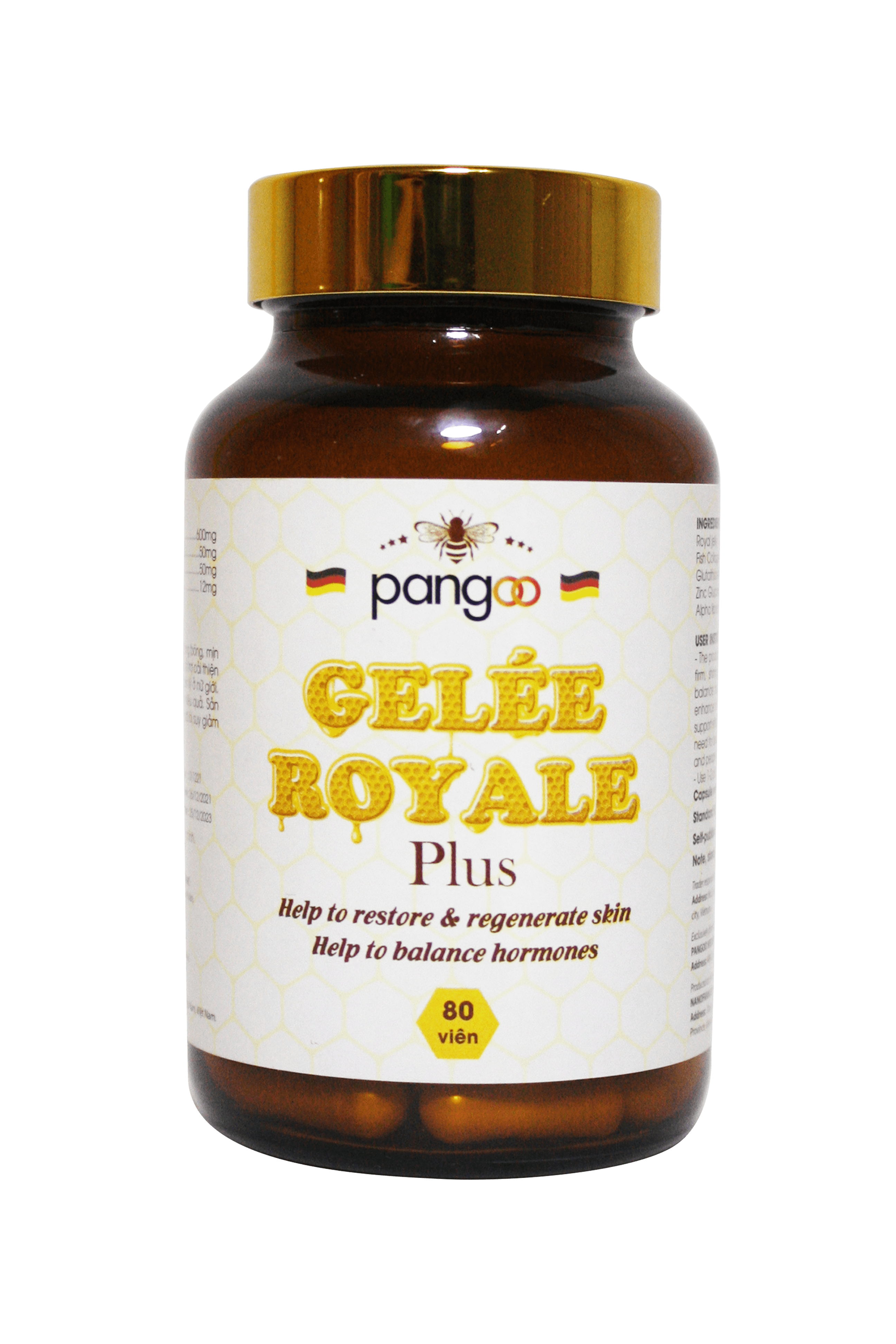 Sữa Ong Chúa Pangoo GELÉE ROYALE Plus