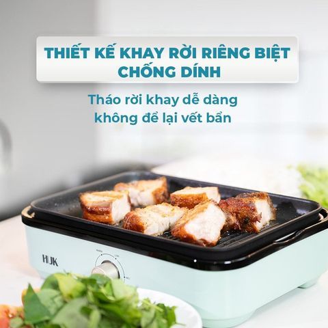 Nồi Lẩu Nướng Đa Năng 3 Trong 1 HUK Gmany BL34