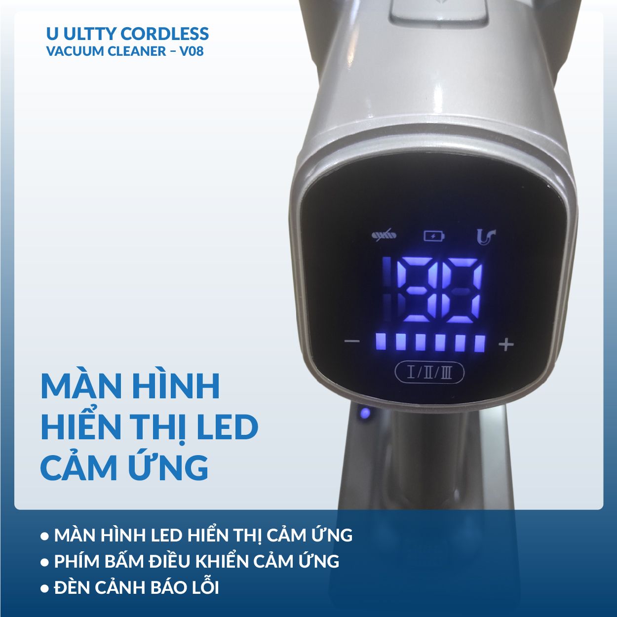 Máy Hút Bụi Và Lau Nhà Ultty V08