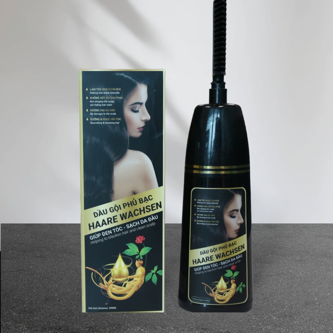 Dầu Gội Phủ Bạc Haare Wachsen