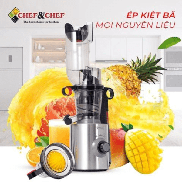 Máy ép chậm chef chef 2in1 slow juice