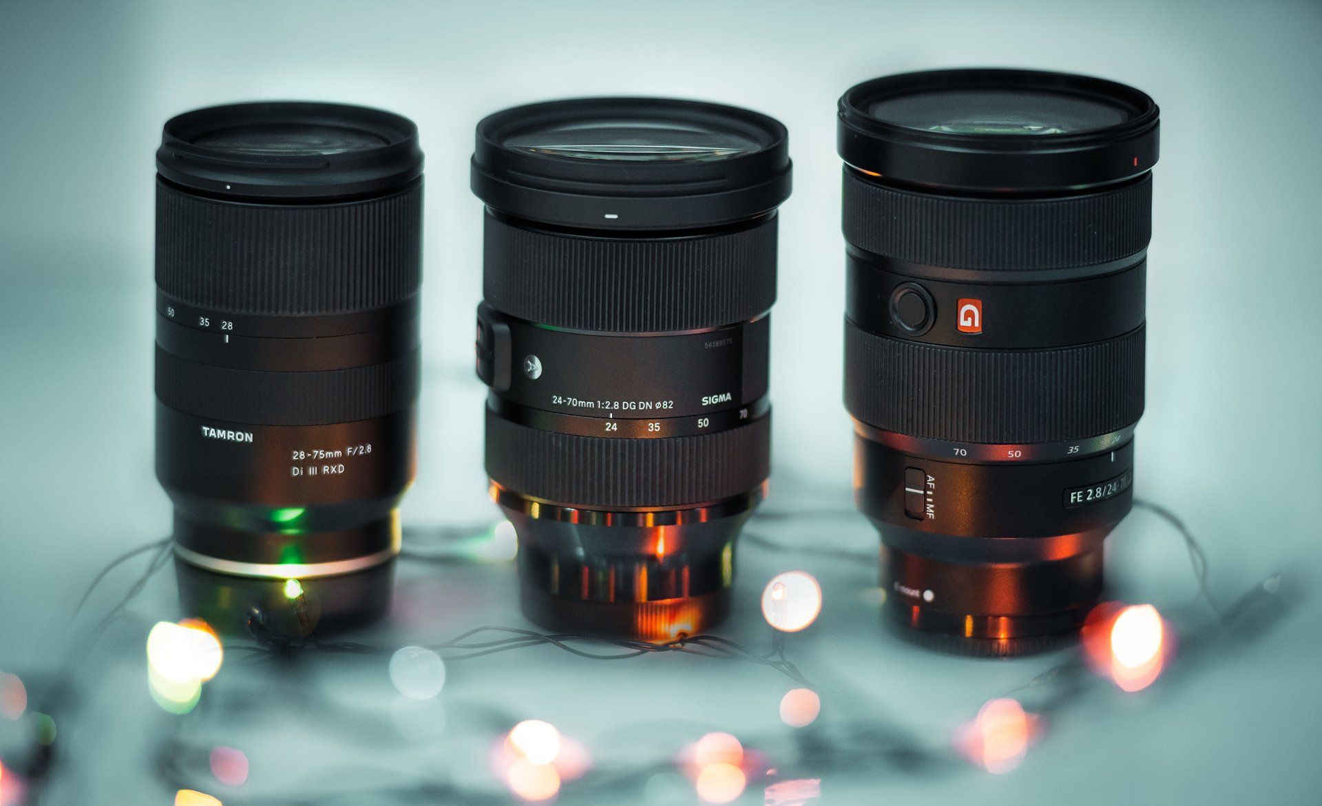 So sánh 3 lens zoom tiêu cự trung bình hệ ngàm Sony FE (Sony GM 24-70mm f/2.8 - Sigma Art FE 24-70mm f/2.8 - Tamron FE 28-75mm f/2.8)
