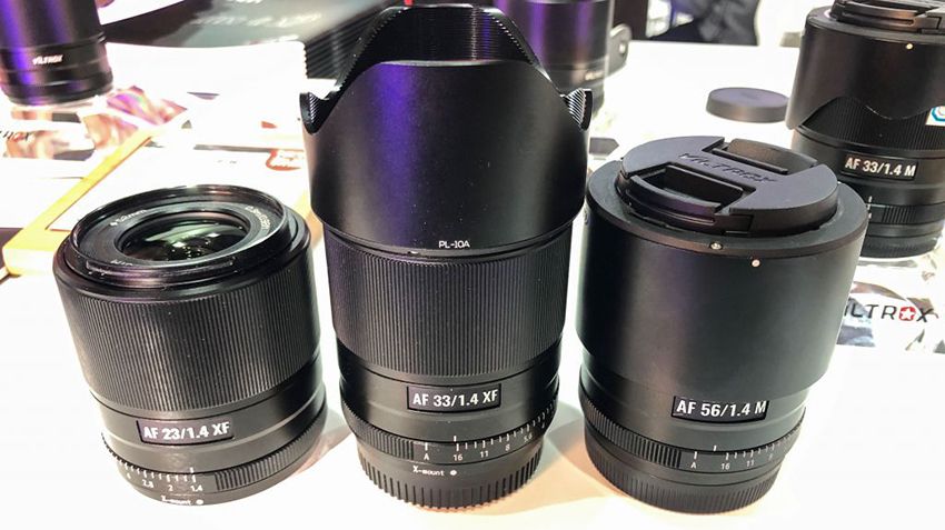 Viltrox hé lộ bộ ba 23mm, 33mm, 56mm cho Fujifilm, Sony, Leica