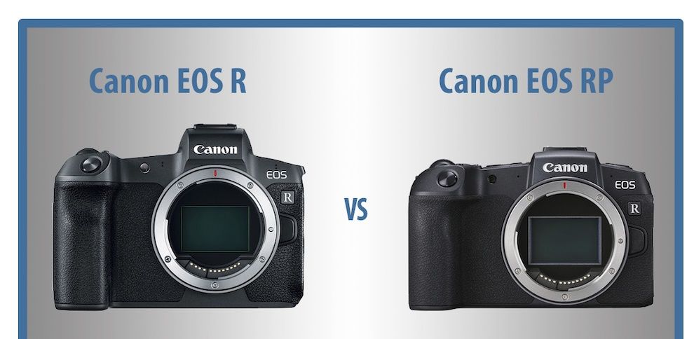 So sánh Canon EOS R vs Canon EOS RP