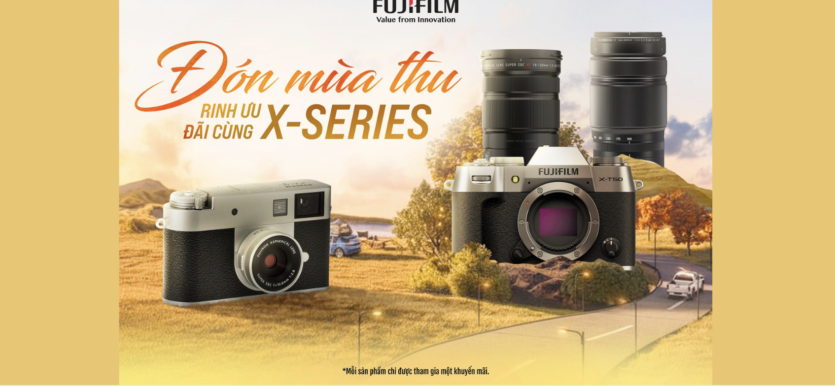 Chào thu cùng Fujifilm