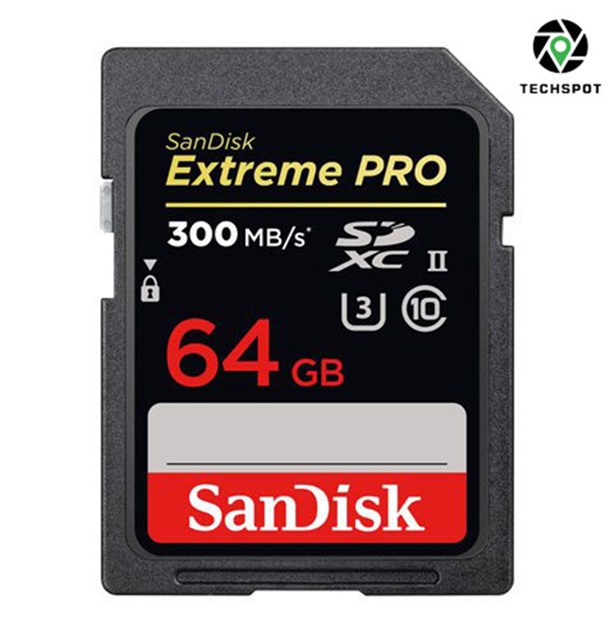 Thẻ nhớ SDHC Sandisk Extreme Pro UHS-II U3 64GB 300MB/s