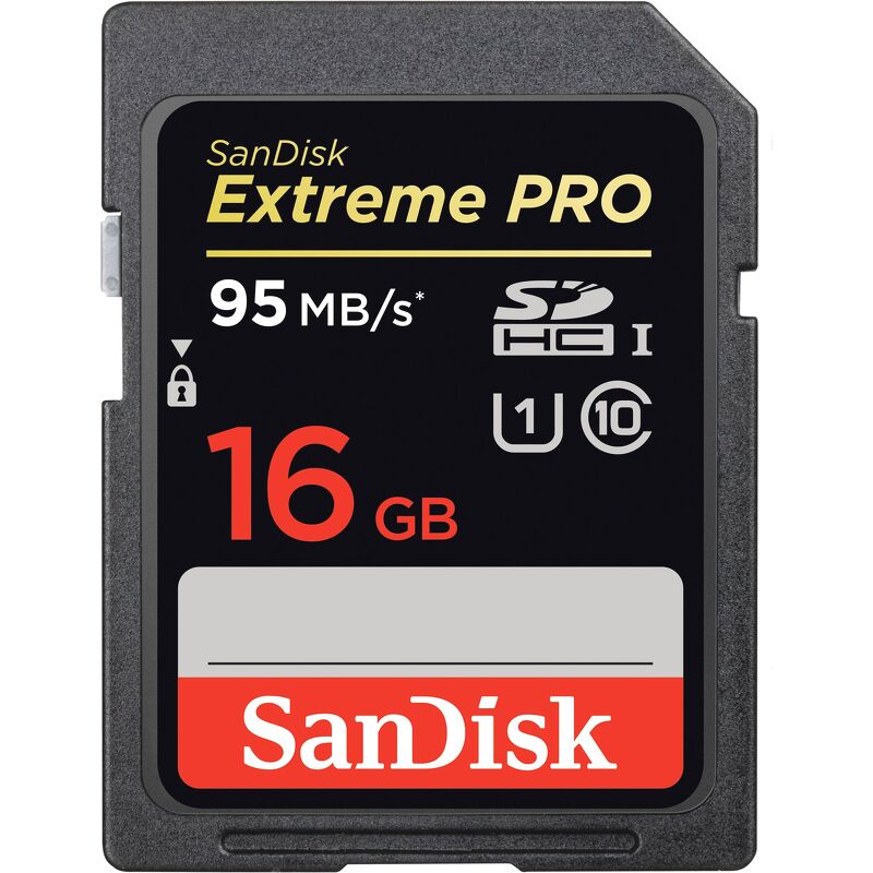 Thẻ nhớ SD Sandisk Extreme Pro SDHC UHS-I Card 16GB 95MB/s