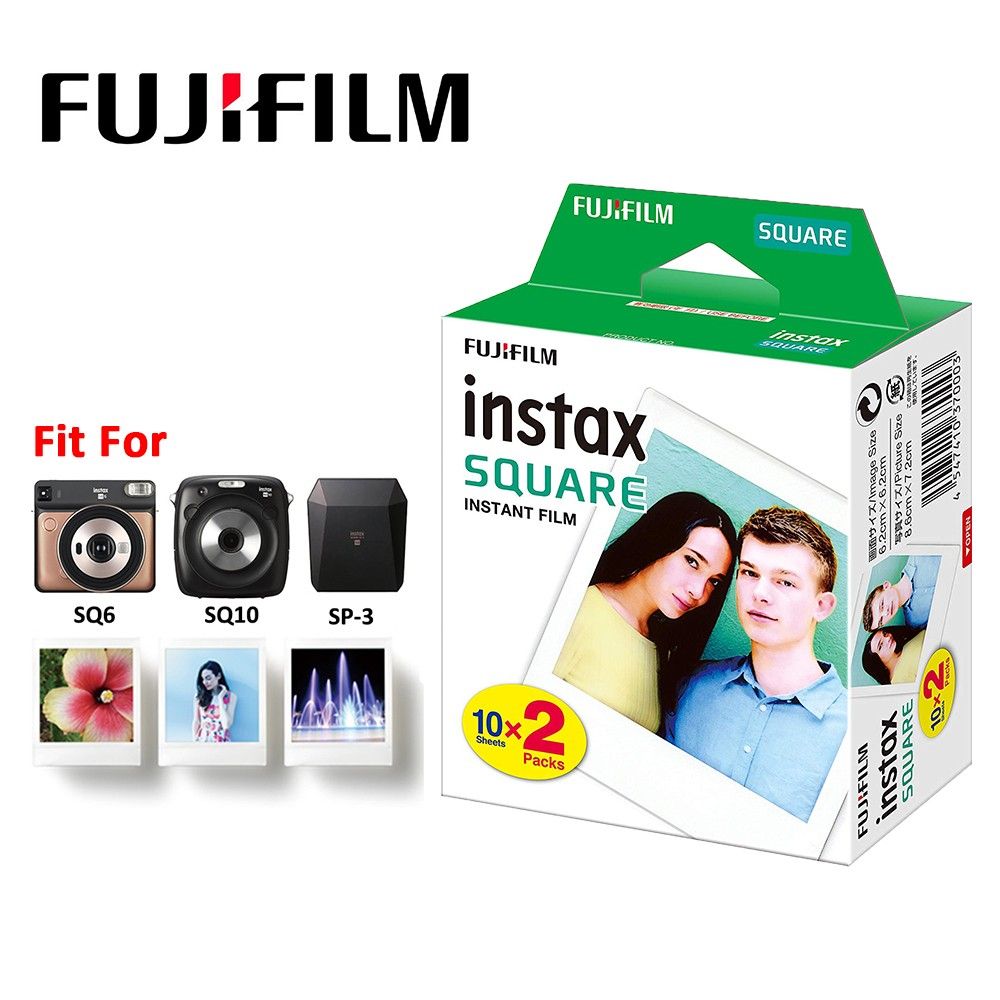 Film máy ảnh Fujifilm Instax Square (20 tấm)