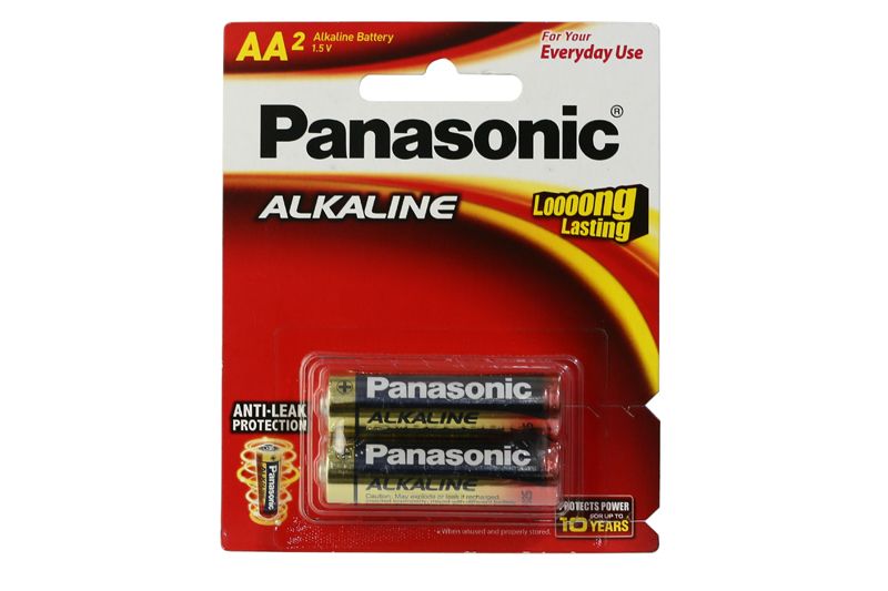 Pin Panasonic ALKALINE AA LR6T/2B Chính Hãng