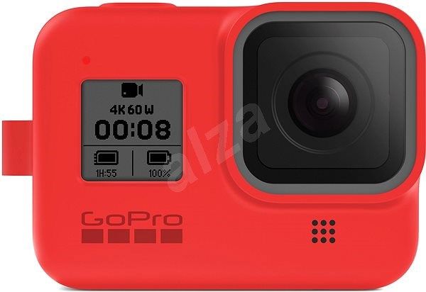 Gopro Sleeve + Lanyard - Màu đỏ