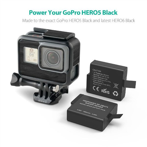 Pin Ravpower RP-PB074 cho Gopro (Pin)