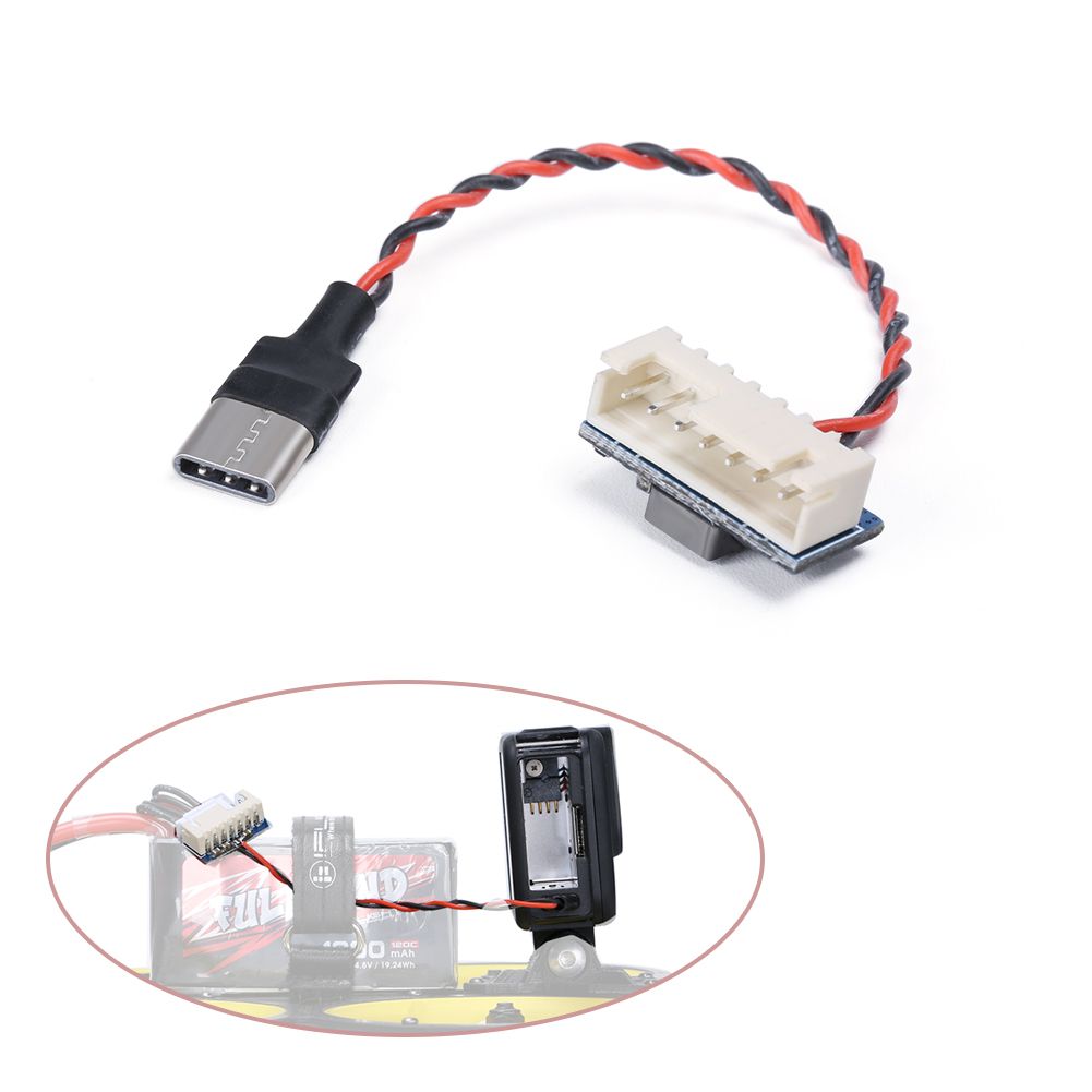 Type C to Balance head Charging Cable for Gopro 6/7/8/9