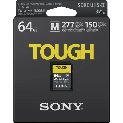 Thẻ nhớ Sony Tough 64GB 277/150MB/s