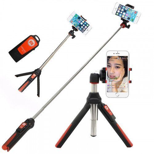 Chân máy Benro MK10 smart mini tripod (màu đỏ)