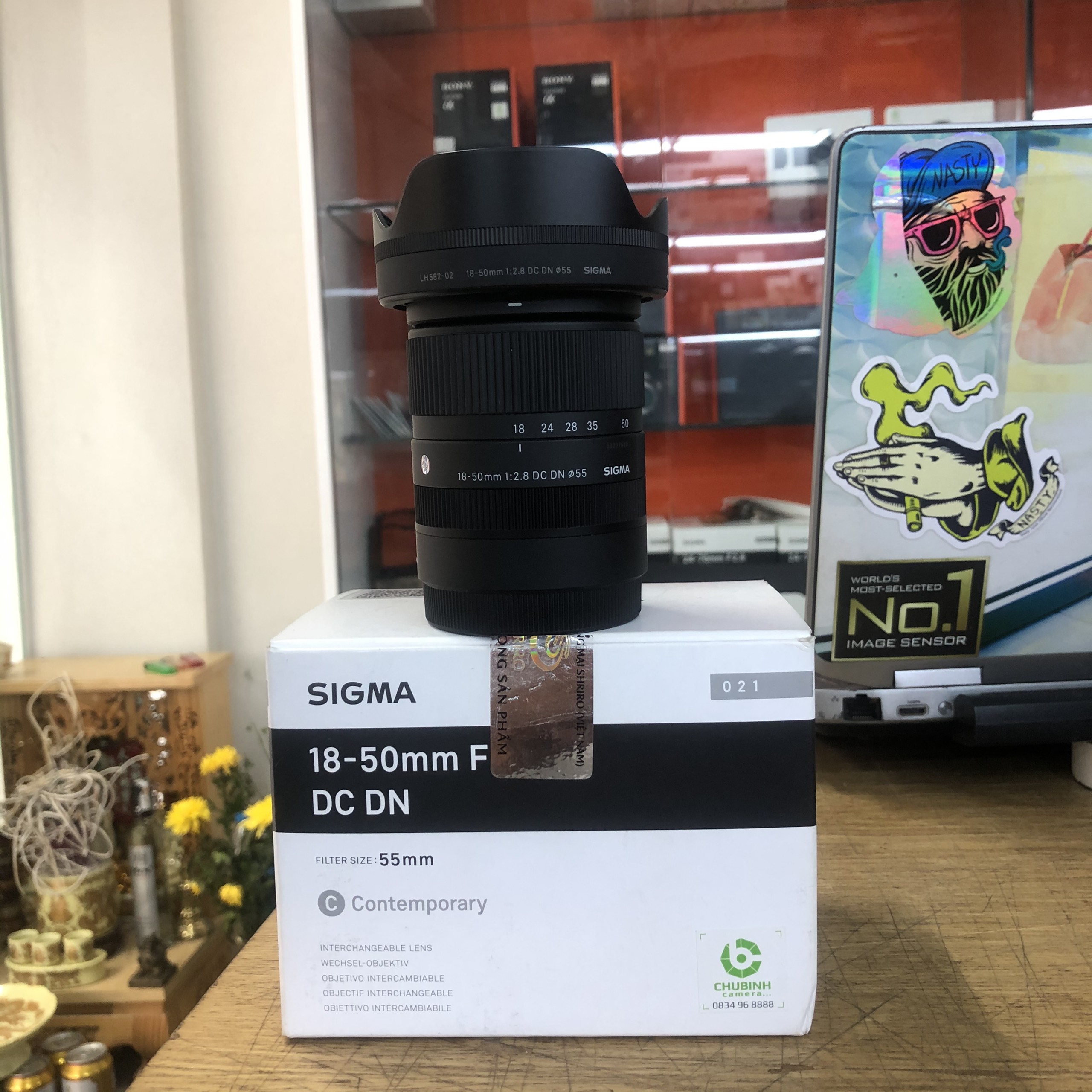 Ống kính SIGMA 18-50mm F2.8 DC DN For Sony - Cũ