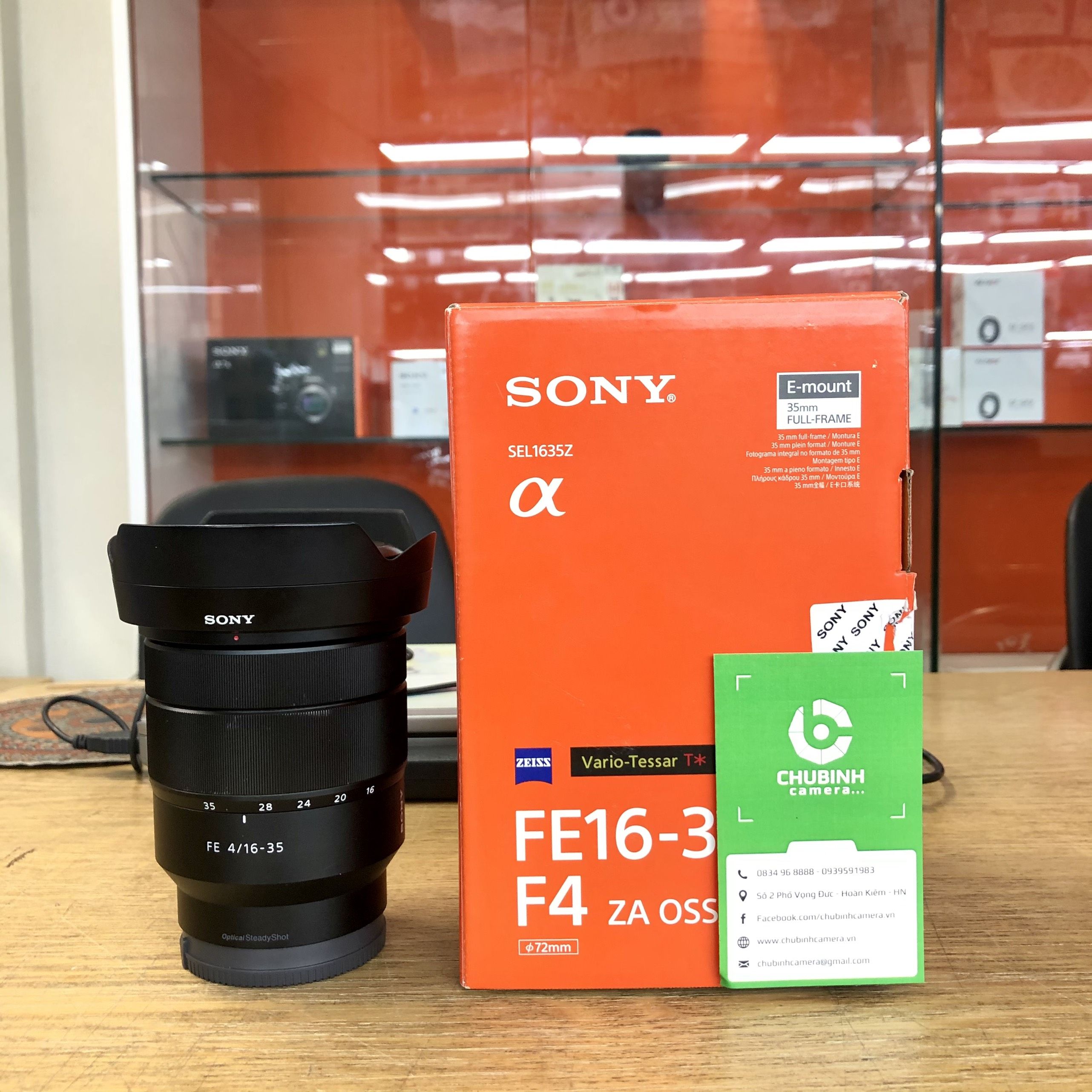 ống kính Sony FE 16-35mm f/4 ZA OSS - Cũ