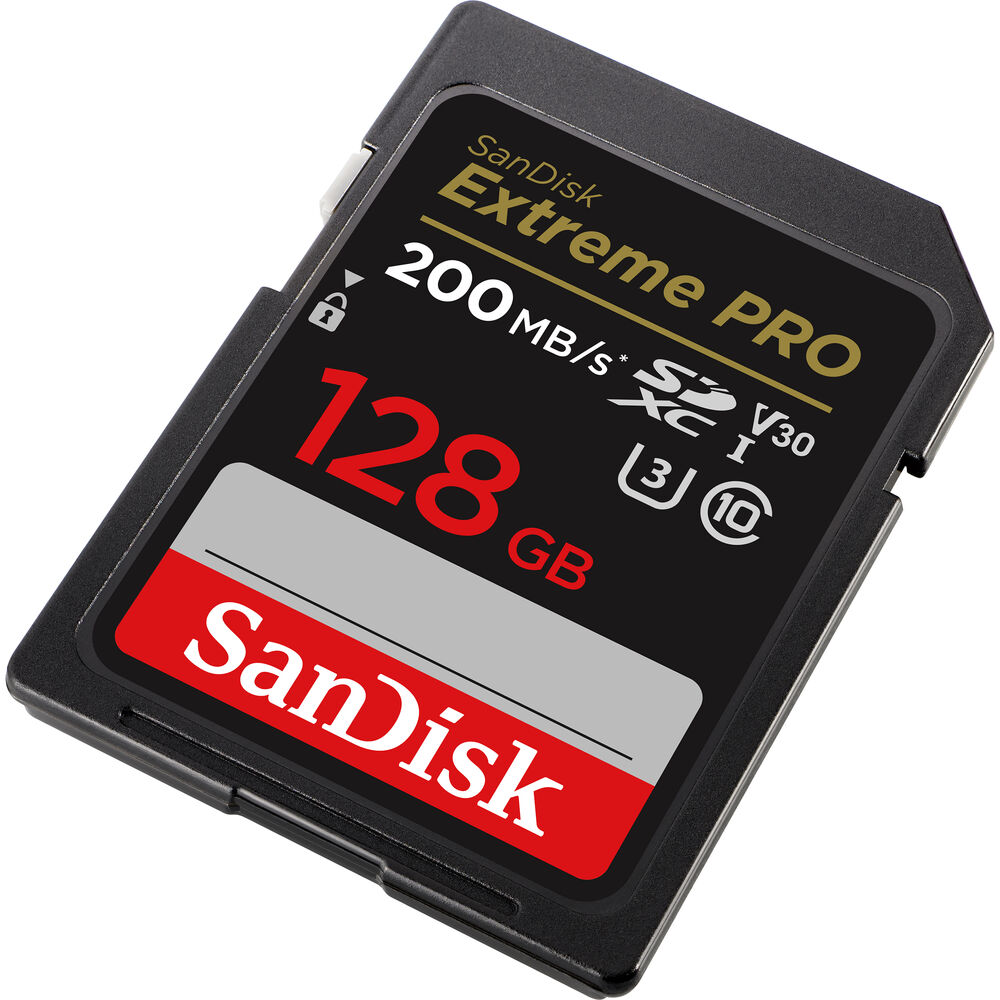 Thẻ nhớ SanDisk SDXC 128GB Extreme PRO UHS-I  200MB/s | Chính hãng