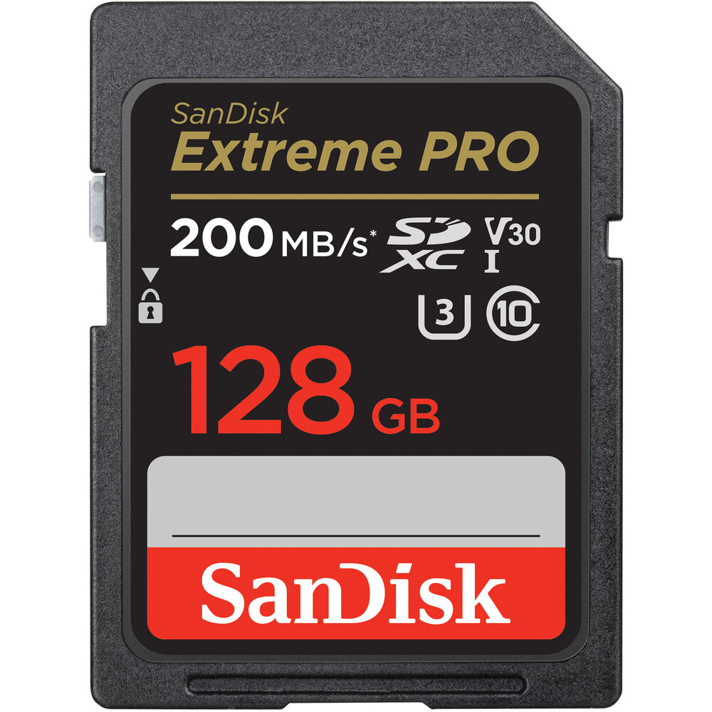 Thẻ nhớ SanDisk SDXC 128GB Extreme PRO UHS-I  200MB/s | Chính hãng