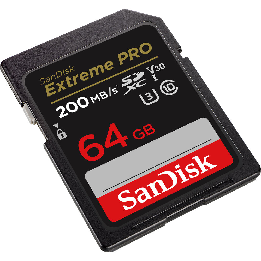 Thẻ nhớ SanDisk SDXC 64GB Extreme PRO UHS-I  200MB/s | Chính hãng