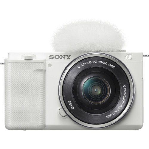 Máy ảnh Sony ZV-E10 + Lens 16-50mm F3.5-5.6 (White) | Nhập Khẩu