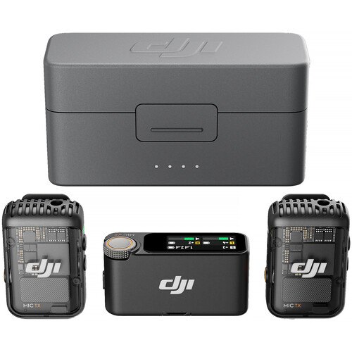 DJI Mic 2 - Chính hãng - 2 TX + 1 RX + Charging Case